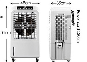 150W 220V Industrial Air Air Cooler 7.5H Remote Control Timer Air Conditioner