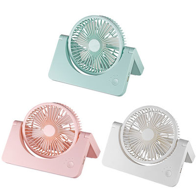 3 Gears Usb Dibebankan Kipas Portabel Aliran Udara Besar Baterai 4000mAH DC 5V