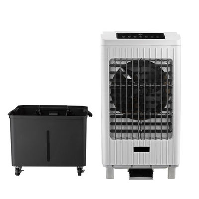 4500m3 / H Aliran Udara Portabel Air Air Cooler Manual switch Dengan Tangki Air 45L